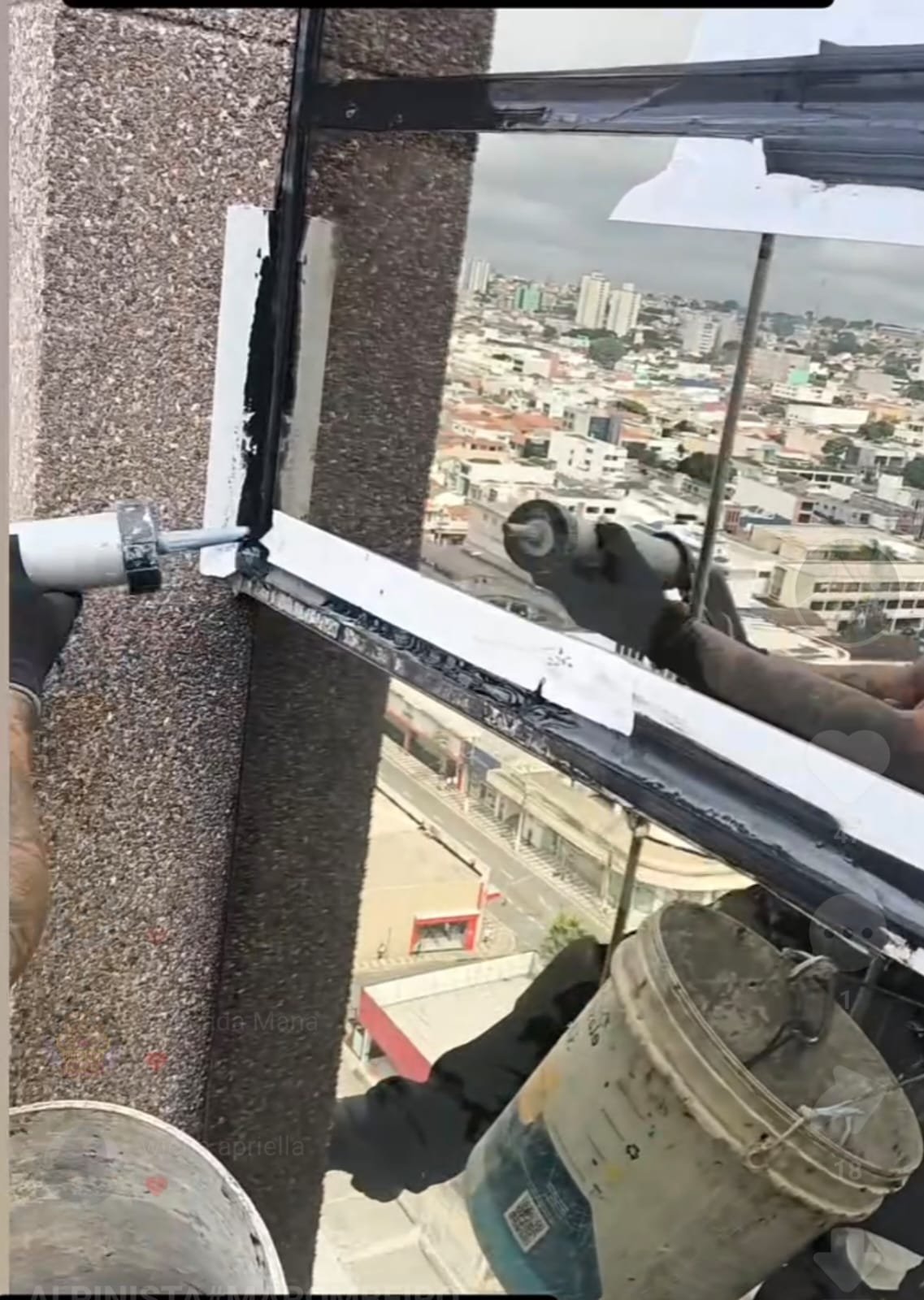 Vedação de Vidros & Alucobond